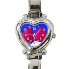 Two Hearts Heart Italian Charm Watch by essentialimage