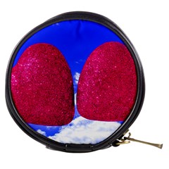 Two Hearts Mini Makeup Bag by essentialimage