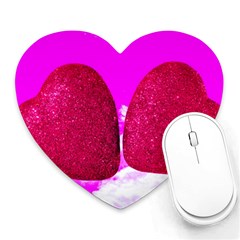 Two Hearts Heart Mousepads by essentialimage