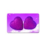 Two Hearts Magnet (Name Card) Front