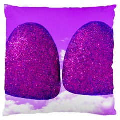 Two Hearts Large Cushion Case (two Sides) by essentialimage