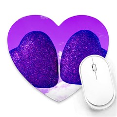 Two Hearts Heart Mousepads by essentialimage