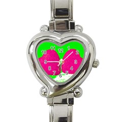 Two Hearts Heart Italian Charm Watch by essentialimage