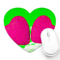 Two Hearts Heart Mousepads by essentialimage