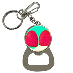 Two Hearts Bottle Opener Key Chain by essentialimage