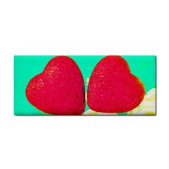 Two Hearts Hand Towel by essentialimage