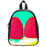 Two Hearts School Bag (Small) Front