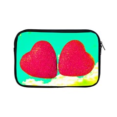 Two Hearts Apple Ipad Mini Zipper Cases by essentialimage