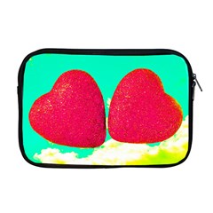 Two Hearts Apple Macbook Pro 17  Zipper Case by essentialimage