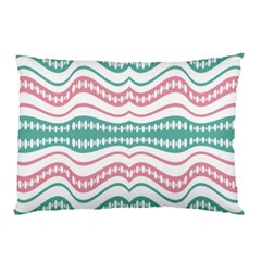 Waving Lines Vivid Pattern Pillow Case (two Sides) by dflcprintsclothing