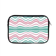 Waving Lines Vivid Pattern Apple Macbook Pro 15  Zipper Case