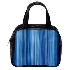 Ambient 1 In Blue Classic Handbag (one Side) by bruzer