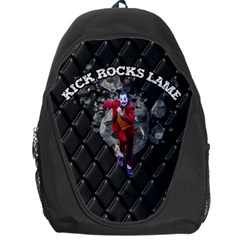 Combat76 Kick Rocks Lame Backpack Bag by Combat76clothing