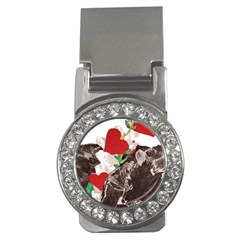 Art Protocol Valentine s Day Cat Design Money Clip (cz) by Heart