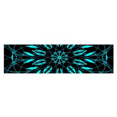 Digital Handdraw Floral Satin Scarf (oblong) by Sparkle