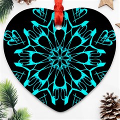 Digital Handdraw Floral Ornament (heart) by Sparkle