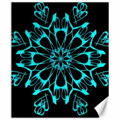 Digital Handdraw Floral Canvas 8  X 10  by Sparkle