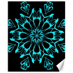 Digital Handdraw Floral Canvas 11  X 14  by Sparkle