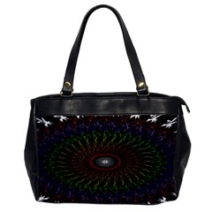 Digital Handdraw Floral Oversize Office Handbag by Sparkle