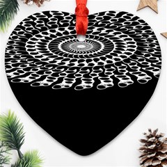 Digital Handdraw Floral Ornament (heart) by Sparkle