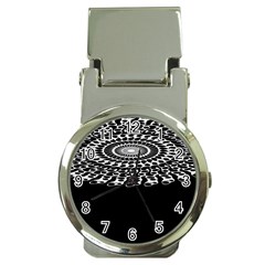 Digital Handdraw Floral Money Clip Watches by Sparkle