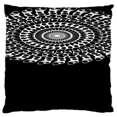 Digital Handdraw Floral Standard Flano Cushion Case (two Sides) by Sparkle