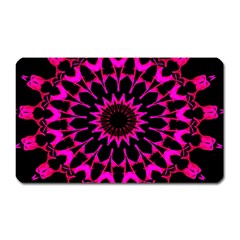 Digital Handdraw Floral Magnet (rectangular) by Sparkle