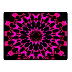 Digital Handdraw Floral Fleece Blanket (small)