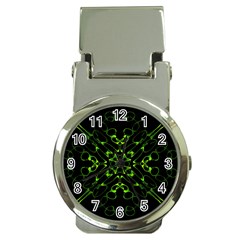 Digital Handdraw Floral Money Clip Watches by Sparkle