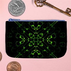 Digital Handdraw Floral Large Coin Purse by Sparkle