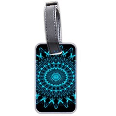 Digital Handdraw Floral Luggage Tag (two Sides)