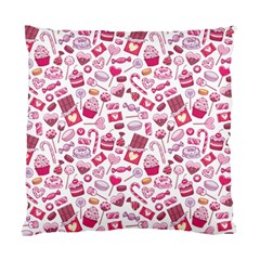 Chocolates And Love Standard Cushion Case (one Side) by designsbymallika