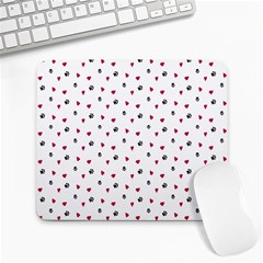 Dog Love Large Mousepads by designsbymallika