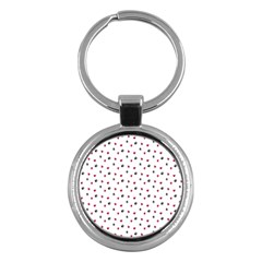 Dog Love Key Chain (round)