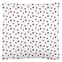 Dog Love Standard Flano Cushion Case (one Side) by designsbymallika