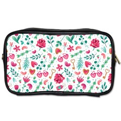 Fallen In Love Toiletries Bag (one Side) by designsbymallika