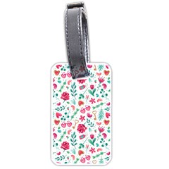 Fallen In Love Luggage Tag (one Side) by designsbymallika