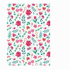 Fallen In Love Large Garden Flag (two Sides) by designsbymallika