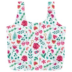 Fallen In Love Full Print Recycle Bag (xxxl) by designsbymallika