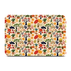 Garden Of Love Plate Mats by designsbymallika