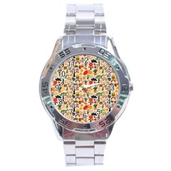 Garden Of Love Stainless Steel Analogue Watch by designsbymallika