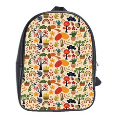 Garden Of Love School Bag (xl) by designsbymallika