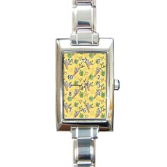 Kuala Bears Rectangle Italian Charm Watch by designsbymallika