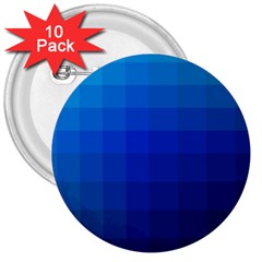 Zappwaits Water 3  Buttons (10 Pack)  by zappwaits