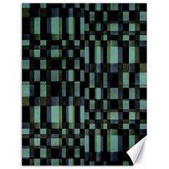 Dark Geometric Pattern Design Canvas 18  X 24  by dflcprintsclothing