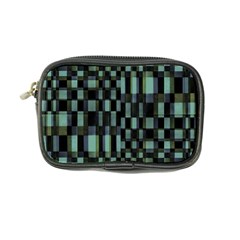 Dark Geometric Pattern Design Coin Purse by dflcprintsclothing