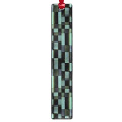 Dark Geometric Pattern Design Large Book Marks by dflcprintsclothing