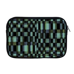 Dark Geometric Pattern Design Apple Macbook Pro 17  Zipper Case by dflcprintsclothing