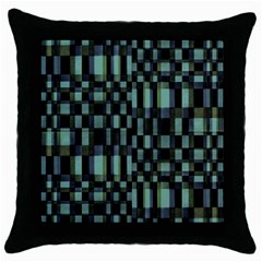 Dark Geometric Pattern Design Throw Pillow Case (black) by dflcprintsclothing