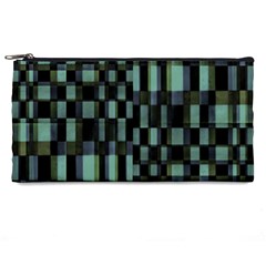 Dark Geometric Pattern Design Pencil Case by dflcprintsclothing